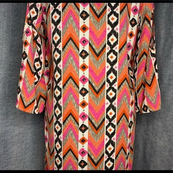 Colorful zigzag dress   - Picture 4 of 14